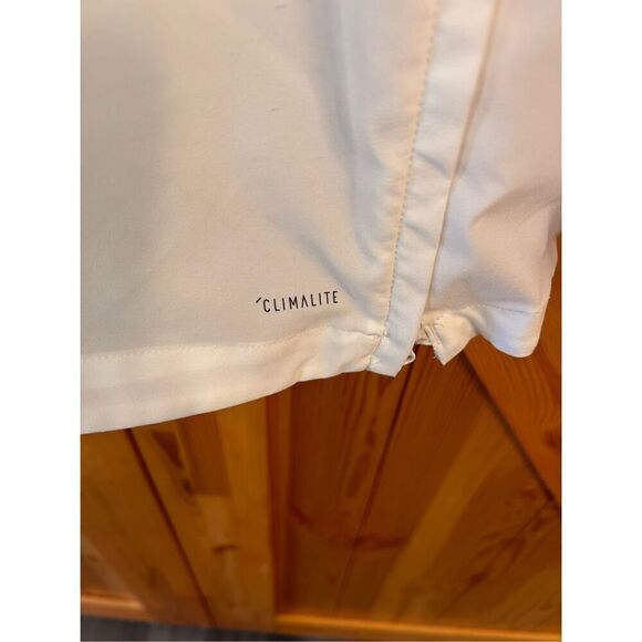 Adidas Men's Stadium 1/4 Zip Long Sleeve Pullover Size Small White Green Bay Pac - Picture 10 of 12